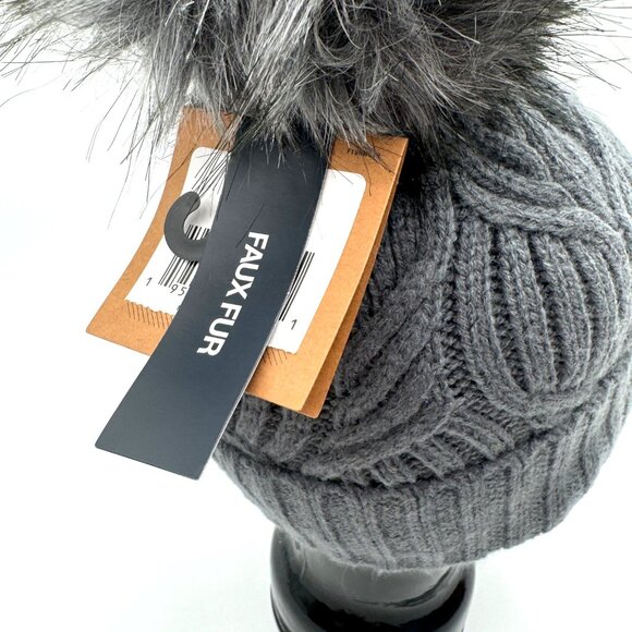 The North Face NWT Youth/junior small woman  Beanie. Vanadium Grey. - Picture 8 of 10